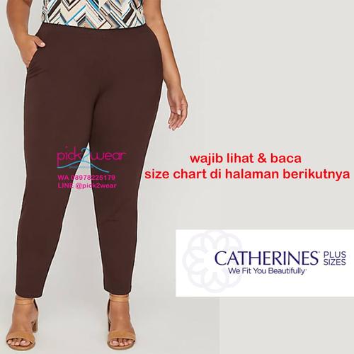 Celana slim Leg Pants Legging Plus size 