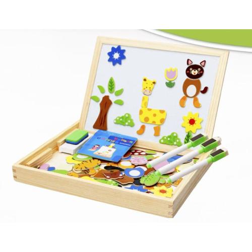 Gambar Mainan Edukasi Papan Magnetic Puzzle / Papan Tulis Magnet Premium - HEWAN dari Jaya Multi Kreasi Kota Bekasi Tokopedia