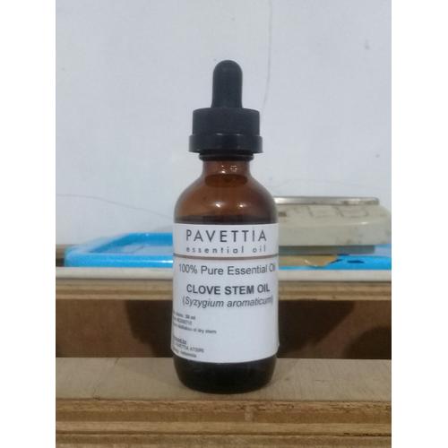 Foto Produk 50 ml - minyak atsiri gagang cengkeh / clove stem essential oil dari pavettia essential oil