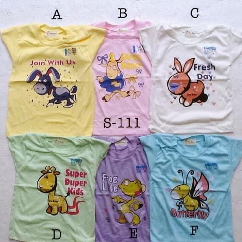 Foto Produk baju harian atasan kaos santai murah size XL anak bayi unisex dari The Fairy Babyshop