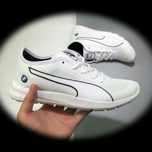 puma white shoes bmw