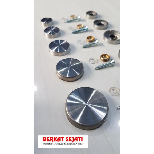 Gambar Dop Skrup Kaca Tutup Sekrup Kaca Stainless 16mm Dop Screw SS dari Berkat Sejati Toko Kab. Tangerang Tokopedia