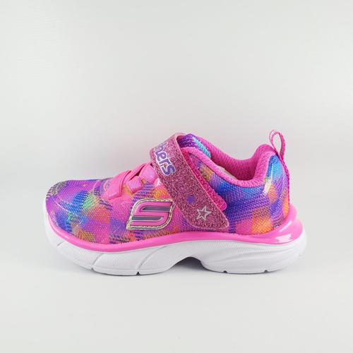 multi coloured skechers