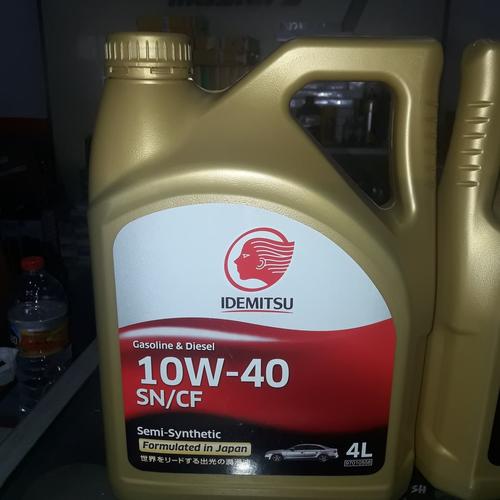 Foto Produk OLI MESIN NISSAN - HONDA IDEMITSU 10W-40 4 LITER (ASLI) dari SG Ban