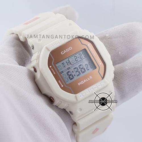 G Shock PIGALLE DW-5600PGW-7 Limited Edition Putih DW-5600 Ori BM di  Pandelinting Tokopedia