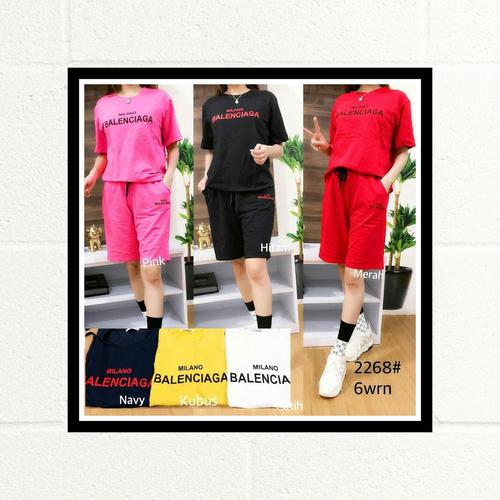 Jual setelan BALENCIAGA - Hitam - Kab 