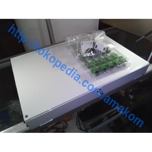 Gambar OTB Rack 24 Core SC/APC (hijau) Model PAZ, Adaptor dari AMAKOM MEDIA KOMUNIKA Jakarta Barat Tokopedia
