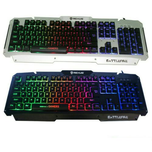 Foto Produk Keyboard Gaming Rexus K9D Semi Mechanical 19 Keys Anti Ghost dari Trinity Plaza