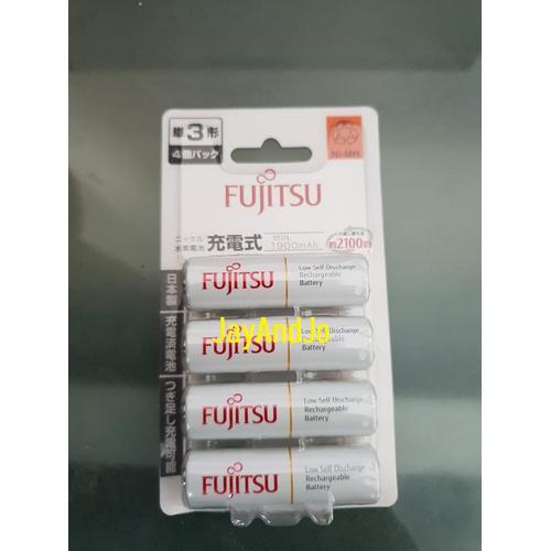 Foto Produk Fujitsu AA 2000mah 4pcs, Baterai, Rechargeable Battery dari jayandjo