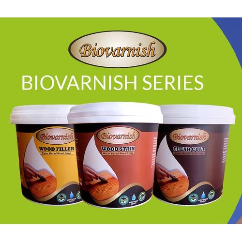 Foto Produk Paket Finishing Kayu Pinus Jati Belanda Water Based pernis Biovarnish dari Semesta Satu