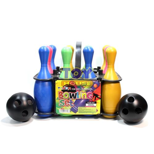 Foto Produk Mainan Edukatif Anak Bola Bowling Set Ukuran Medium No. 3668M dari toy house