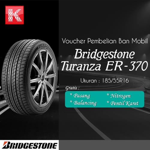 Foto Produk Ban Mobil Bridgestone Turanza ER370 185/55R16 Vocer dari Kiosban