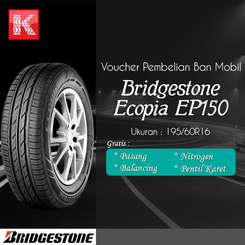 Gambar Ban Mobil Bridgestone Ecopia EP150 195/60 R16 Vocer dari Kiosban Jakarta Utara Tokopedia