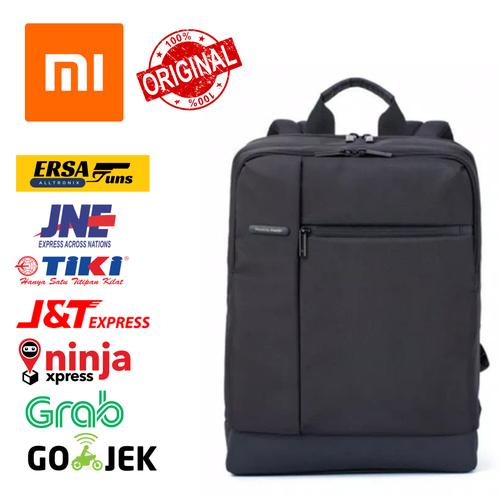 Foto Produk Xiaomi Mi Classic Business Style Polyester Leisure Backpack Bag Black dari Ersaguns