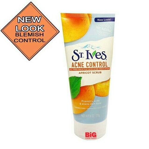 st ives acne control harga