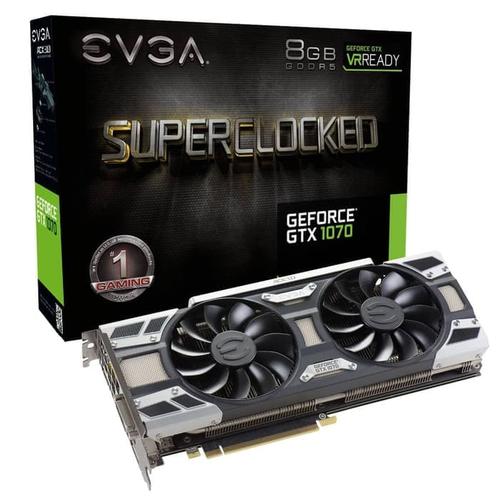 Foto Produk VGA EVGA GeForce GTX 1070 8GB SC GAMING ACX(08G-P4-6173-KR) dari thelma tech