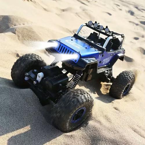 Foto Produk RC ROCK CRAWLER JEEP WRANGLER OPEN CABIN SKALA 1/18 4WD HEADLAMP LED dari FIRST DRONE