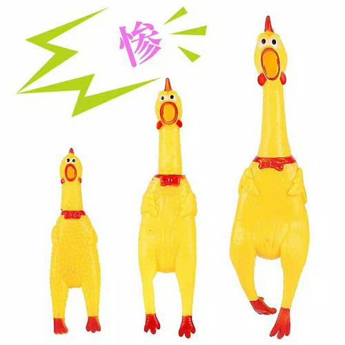 Foto Produk Ayam Teriak BESAR 39cm/Screaming Chicken/Ayam Pencet Mainan Anak dari Mmtoys Indonesia