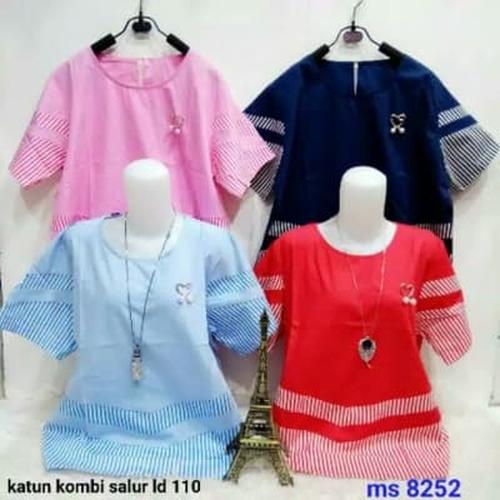 Foto Produk Ms 8252 Blouse salur kombi dari ANNACELL