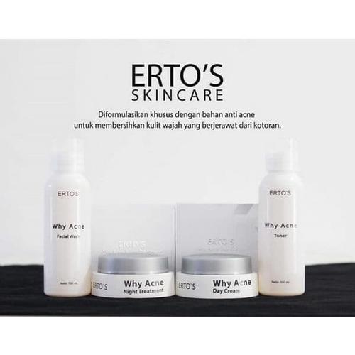 Foto Produk PAKET ERTO'S ERTOS WHY ACNE dari adzkhanshop