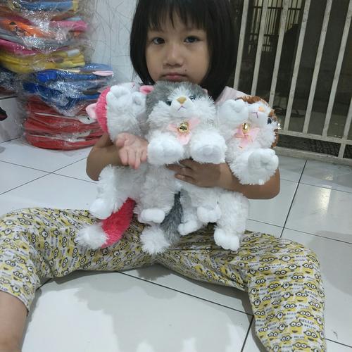 Foto Produk Boneka kucing / cat lucu imut sni - Cokelat dari dunia boneka lucu