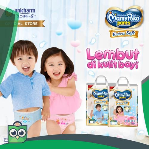Foto Produk MamyPoko Popok Celana Extra Soft - L 52 - Boys dari Anggis Shop.ID