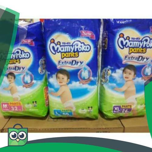 Foto Produk MPPD m32, L30, xl26, xxl22 mamy poko pants extra dry mickey mouse dari Anggis Shop.ID