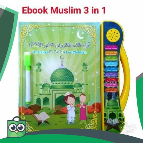 Foto Produk Mainan edukasi anak muslim ebook 3 bahasa dari Anggis Shop.ID
