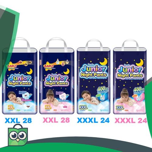 Foto Produk MamyPoko Popok Junior Night Pants - Boys/Girls - XXL28/XXXL24 dari Anggis Shop.ID