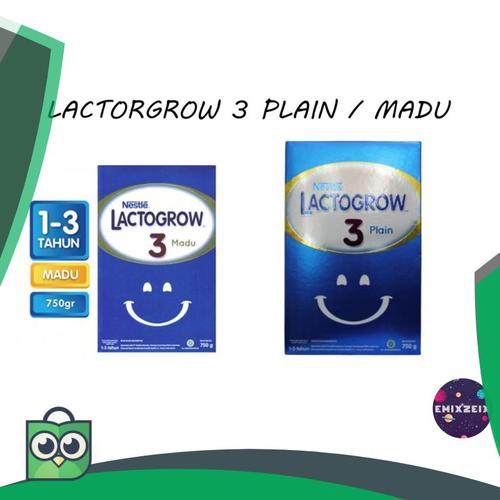 Foto Produk LACTOGROW 3 750gr PLAIN / MADU (KEMASAN BARU) dari Anggis Shop.ID