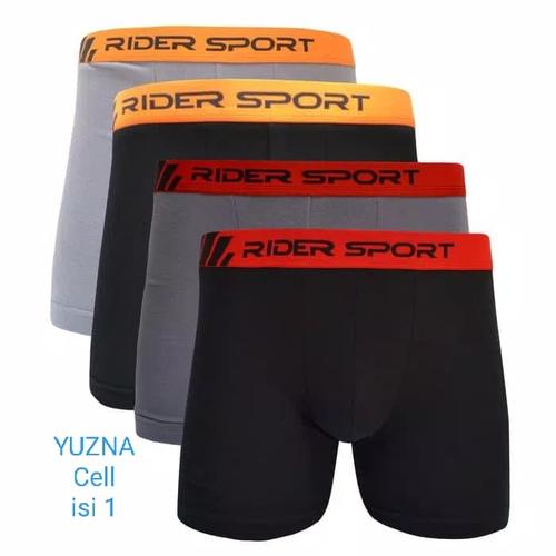 Foto Produk BOXER PRIA CELANA PRIA SEGI EMPAT RIDER R763B GROSIR - Random, M dari YUZNA CELL