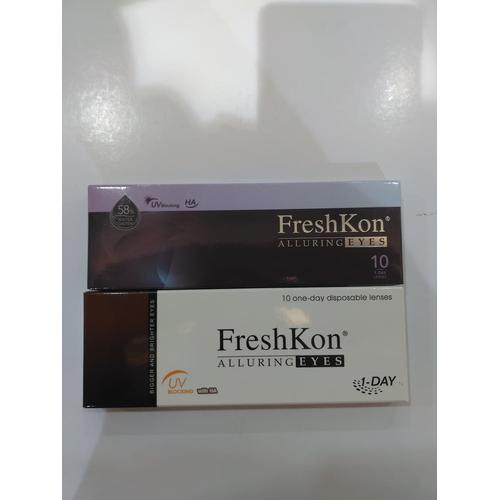 Gambar Softlens Warna Harian Freshkon 1 day Alluring Eye Mystical Black dari TLS Optical Center Jakarta Utara Tokopedia