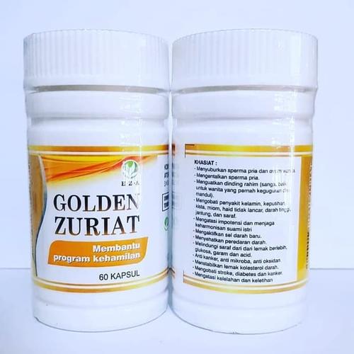 Foto Produk Menyuburkan Sperm4 Pria & Ovum Wanita|KAPSUL GOLDEN ZURIAT EZA dari BandarHerbal Eza