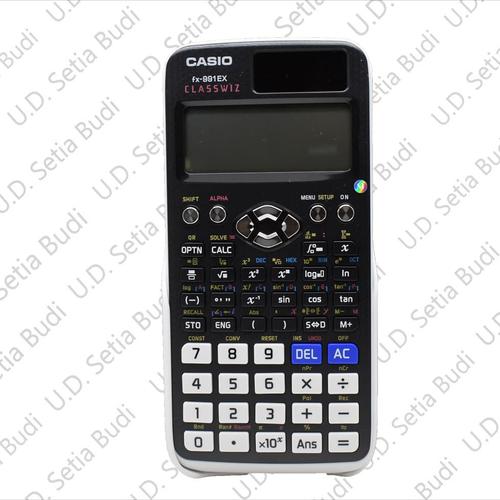 Gambar Kalkulator Scientific Casio FX-991EX Classwiz Asli dan Bergaransi dari U.D. Setia Budi Kota Surabaya Tokopedia