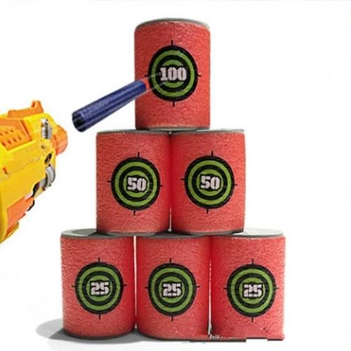 Foto Produk 6pcs Target Peluru Nerf Dart dari toys village