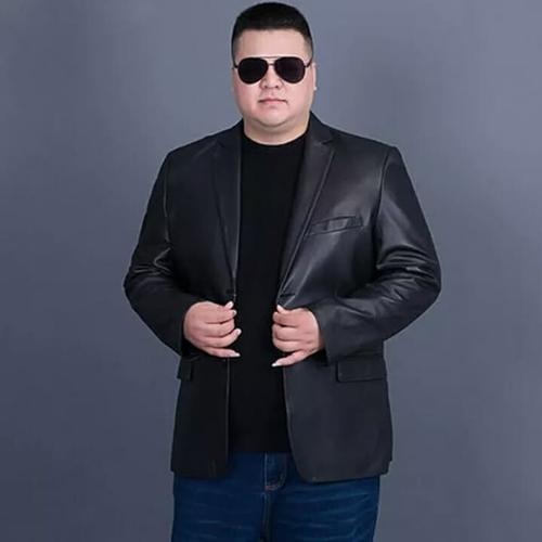 Foto Produk Jas blazer kulit big size xxl ,xxxl ,xxxxl,xxxxxl dari king jacket