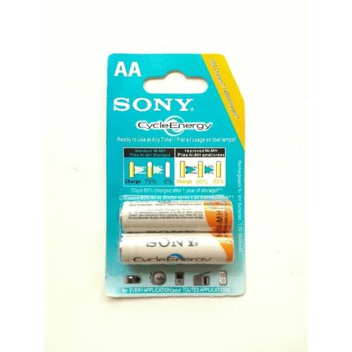 Foto Produk Baterai Batere Sony AA Rechargeable Bisa Di Cas Ulang dari ikiOke