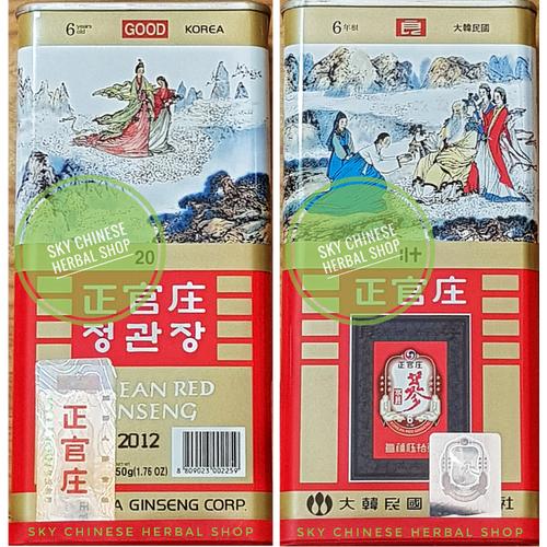 Foto Produk Korean Red Ginseng Good Roots (Utuh) Import Korea Ginseng Corp 50 gram dari SRI RATU