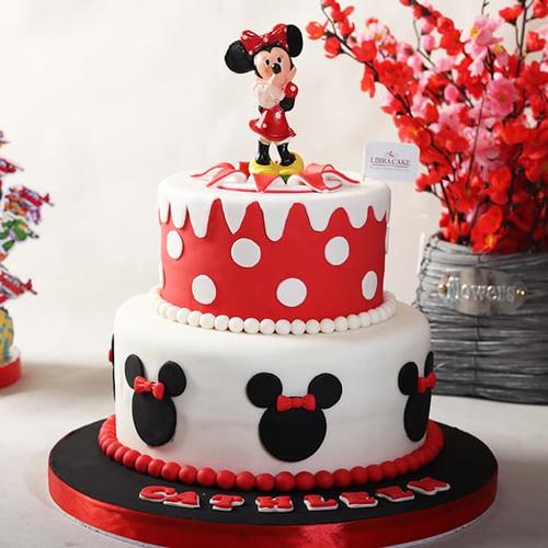 Promo Kue Ulang Tahun model Mickey Mouse / 2 Layers / MOHON BACA