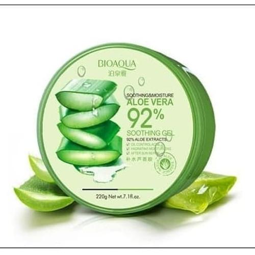 Gambar Bioaqua Bio Aqua Soothing and Moisture Aloevera Gel 92% dari Miss Bunga Shop Jakarta Barat Tokopedia