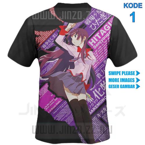 Foto Produk Kaos Anime Bakemonogatari dari Jinzo Series