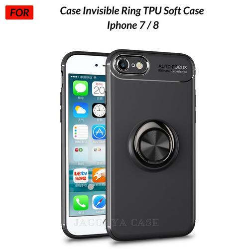 Foto Produk Case Autofocus Invisible Iring Iphone 7 Iphone 8 Soft Case - Hitam dari Jagonya Case