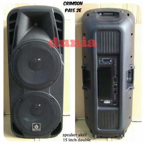 Jual Speaker Aktif Crimson Pa15 2e Bluetooth Double 15 Inch Jakarta Barat New Dunia Elektronik Tokopedia