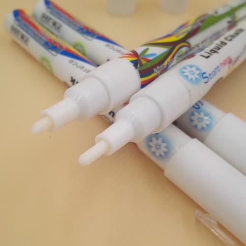 Foto Produk Liquid Chalk Pen White 3mm Brand Goodplus dari Night Sunshine