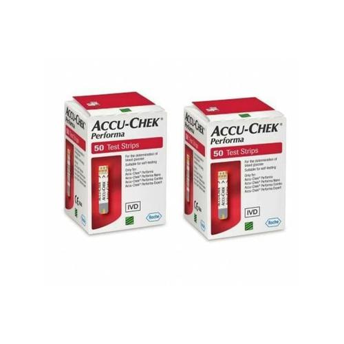 Foto Produk Tess Strip Gula Darah Accu Check Performa isi 50 dari TokoTensi