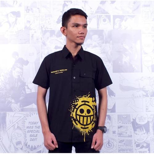 Foto Produk KEMEJA ANIME Trafalgar Law Formal dari Akiba Animanga