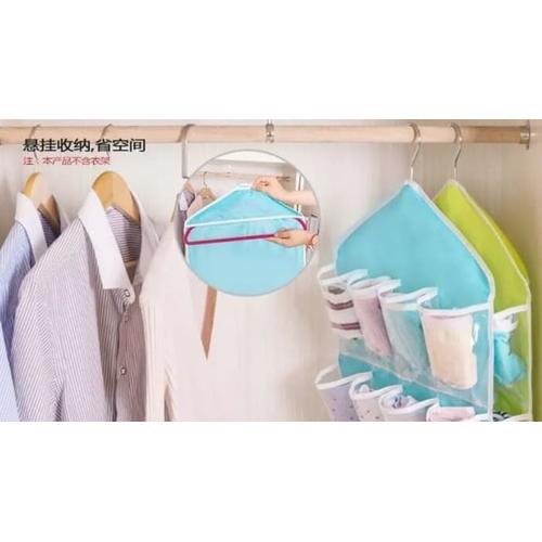 Foto Produk Rak Gantung Pakaian Dalam Celana Bra Organizer Hanger Underwear Dll dari Libra_Mart