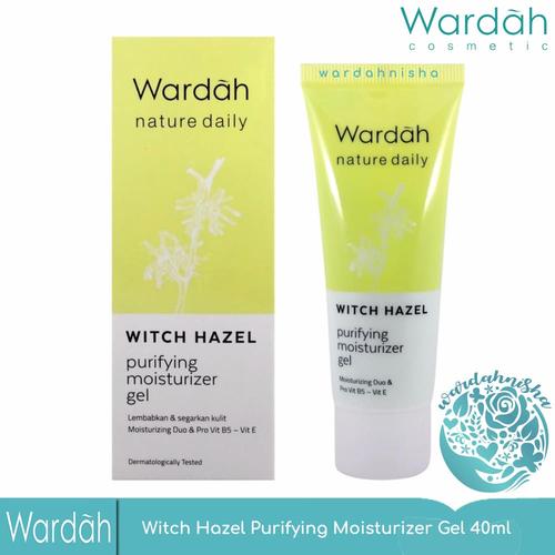 nature daily witch hazel purifying moisturizer gel
