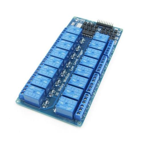 Jual Relay Module 16 Channel 5V for Arduino Compatible 16Ch ARM PIC AVR ...
