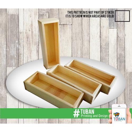 Foto Produk NAMPAN / TRAY / BAKI KAYU PINUS SERBAGUNA 26 cm x 8 cm x 6 vm dari Tuban Printing & Design